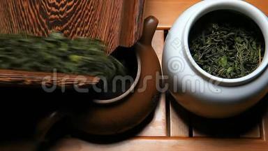 绿色中国茶道